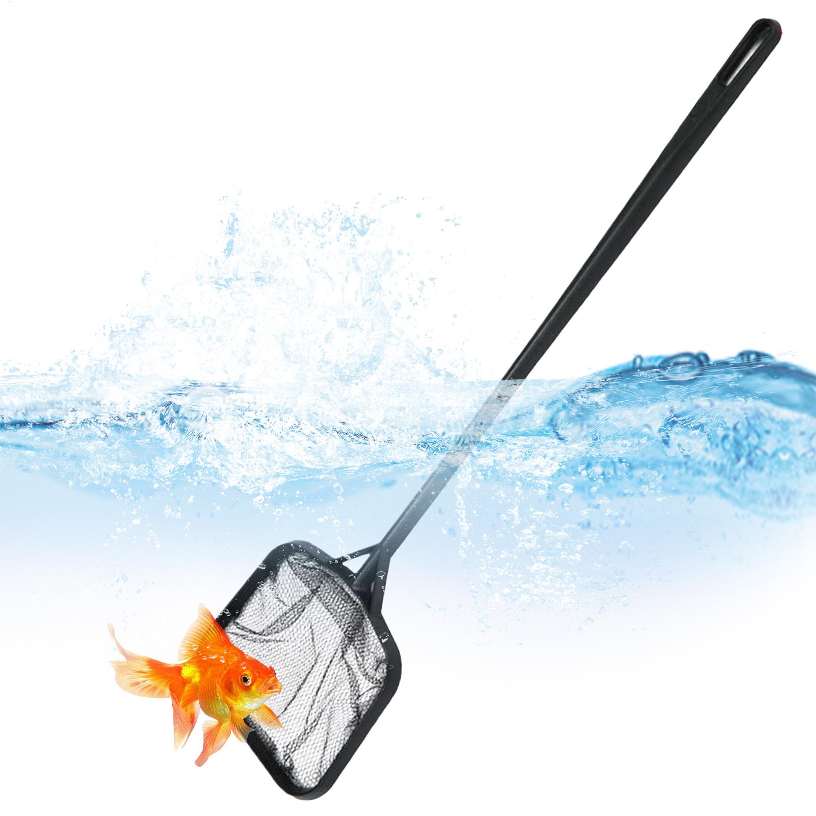Aquarium Marine - プールネット 清掃用 ポータブルプールストレーナーネット 噴水清掃アクセサリー 水槽用ゴミ除去ツール 魚タンク用