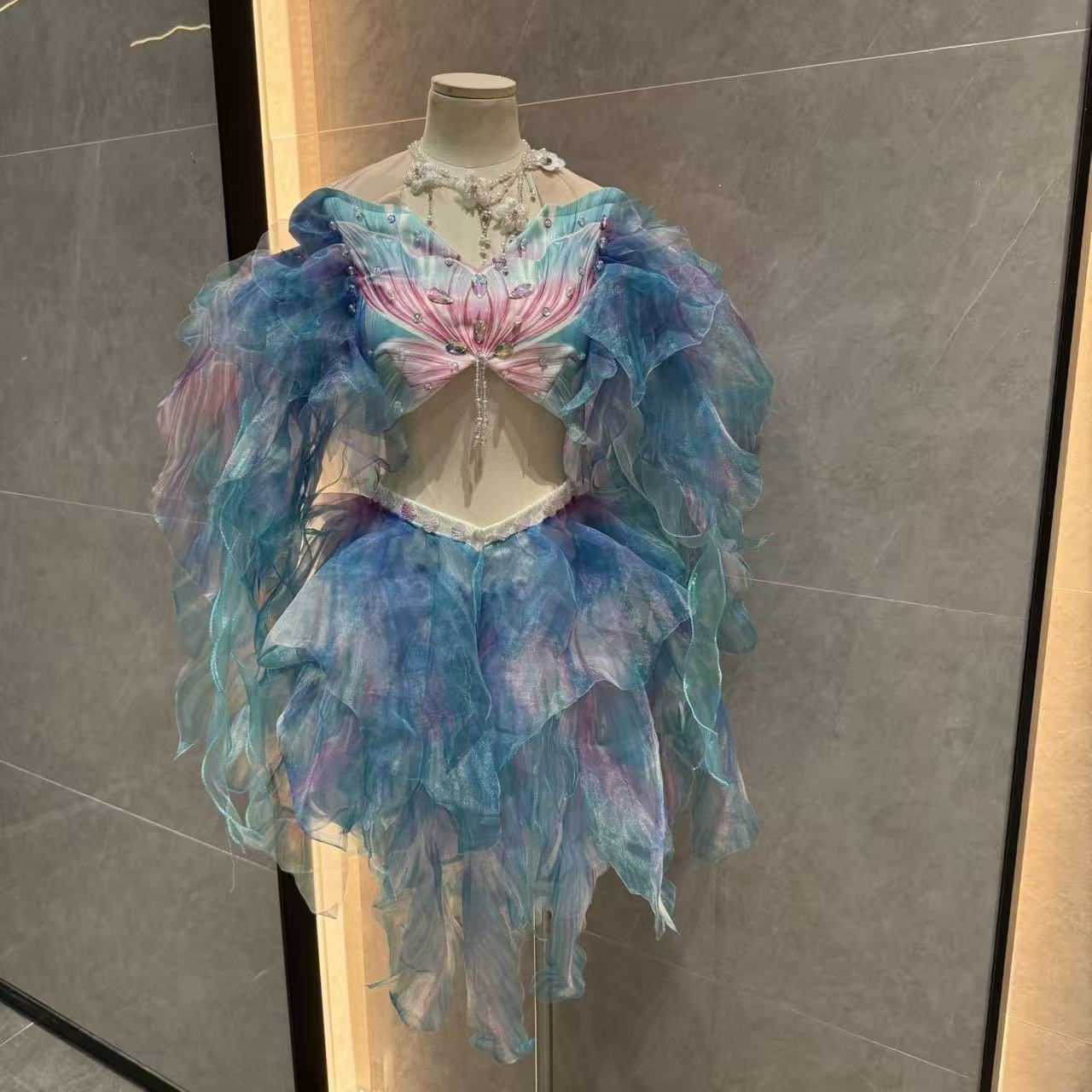 Aquarium & Marine Museum - マーメイドウォーターダンススカートプリンセスドレス水槽水中ダイビングビーチ写真撮影水着