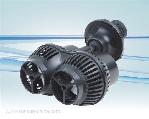 Aquarium Marine Salt - サンサン JVP-200 最新型ウェーブメーカー ポンプ、6W ナノ淡水・海水水槽用、海水サンゴ・植物水槽・水槽用