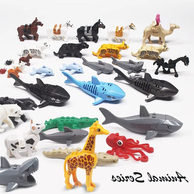 MOC 2025 新品 1個入り 印刷済み動物園動物コレクシ - Marine Zoo のレビューと価格