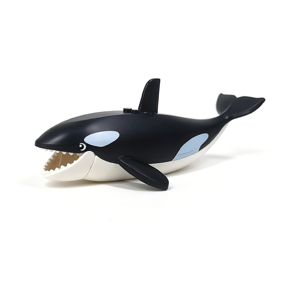 MOC シティ動物ビルディングブロック海洋動物シャチフィギュ - Marine Zoo のレビューと価格