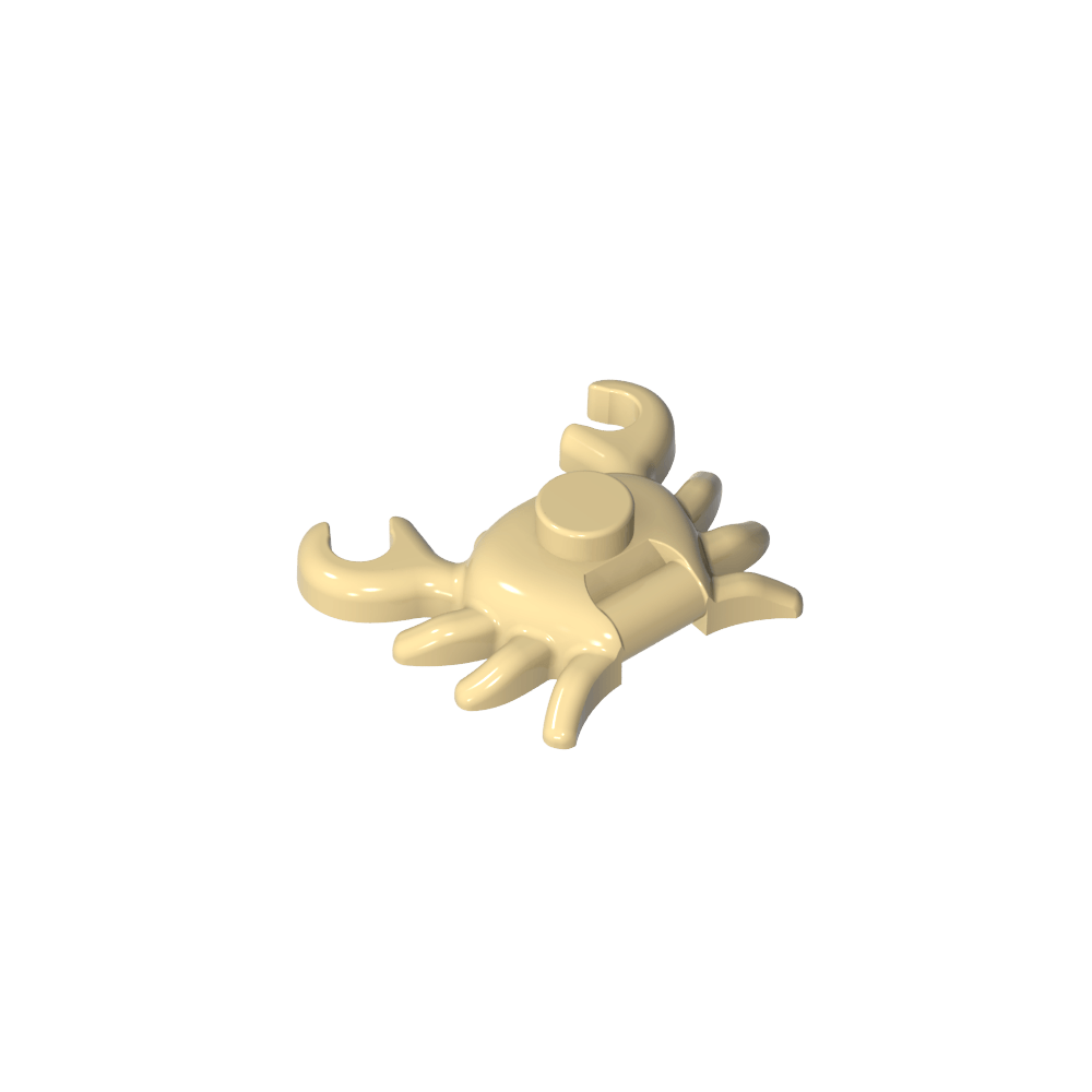 ゴブリックス 33121 モックアニマルブリックパーツ カニ - Marine Zoo のレビューと価格