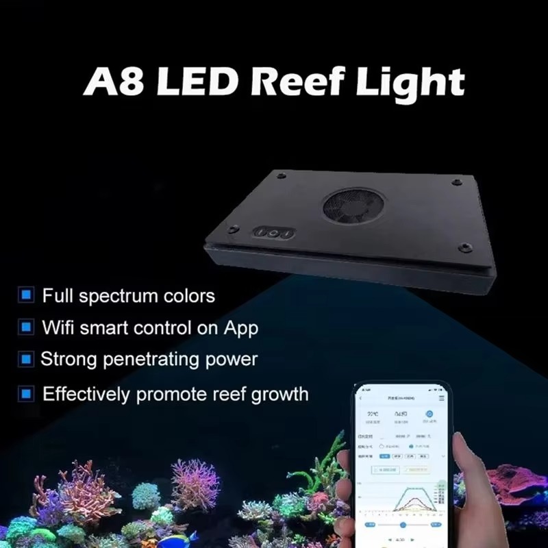 A8Pro II Max/ブルー 215W フルスペクトルL - Aquarium Blue Marine のレビューと価格
