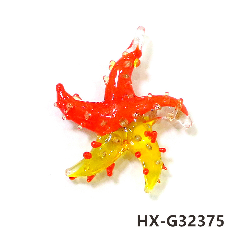 ミニガラスヒトデペンダント カラフル可愛い 手工芸製作 DI - Marine Aquarium & Regional Centre のレビューと価格