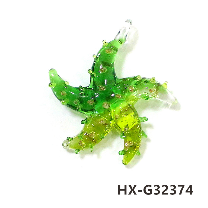 ミニガラスヒトデペンダント カラフル可愛い 手工芸製作 DI - Marine Aquarium & Regional Centre のレビューと価格