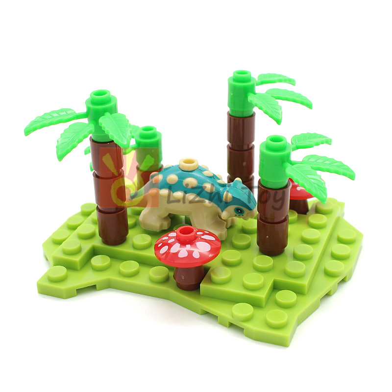 MOC 67443pb02 恐竜赤ちゃんアンキロサウルスビル - Marine Zoo のレビューと価格