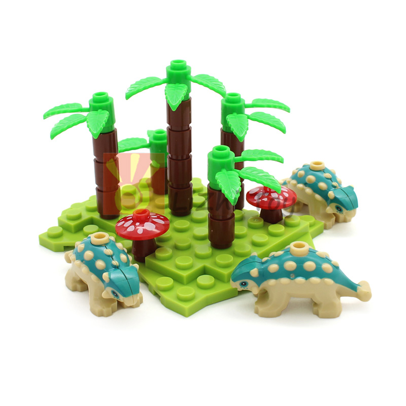 MOC 67443pb02 恐竜赤ちゃんアンキロサウルスビル - Marine Zoo のレビューと価格