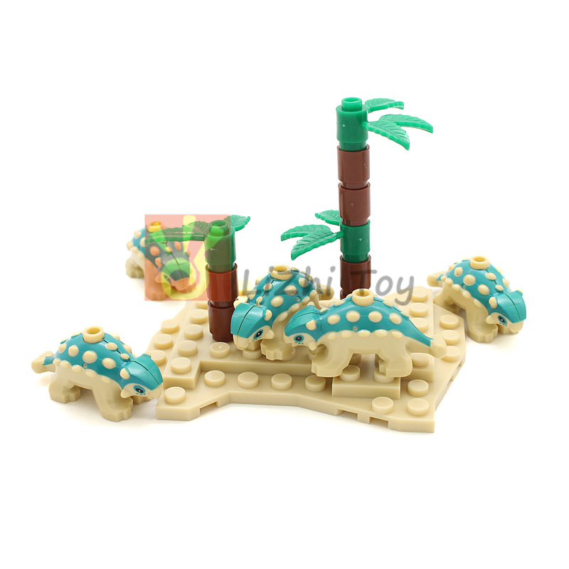 MOC 67443pb02 恐竜赤ちゃんアンキロサウルスビル - Marine Zoo のレビューと価格