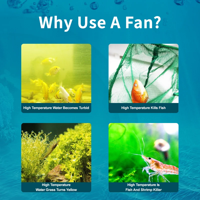 Jebao Jecod ACF シリーズ水族館冷却ファンミュ - Marine Aquarium Uk のレビューと価格