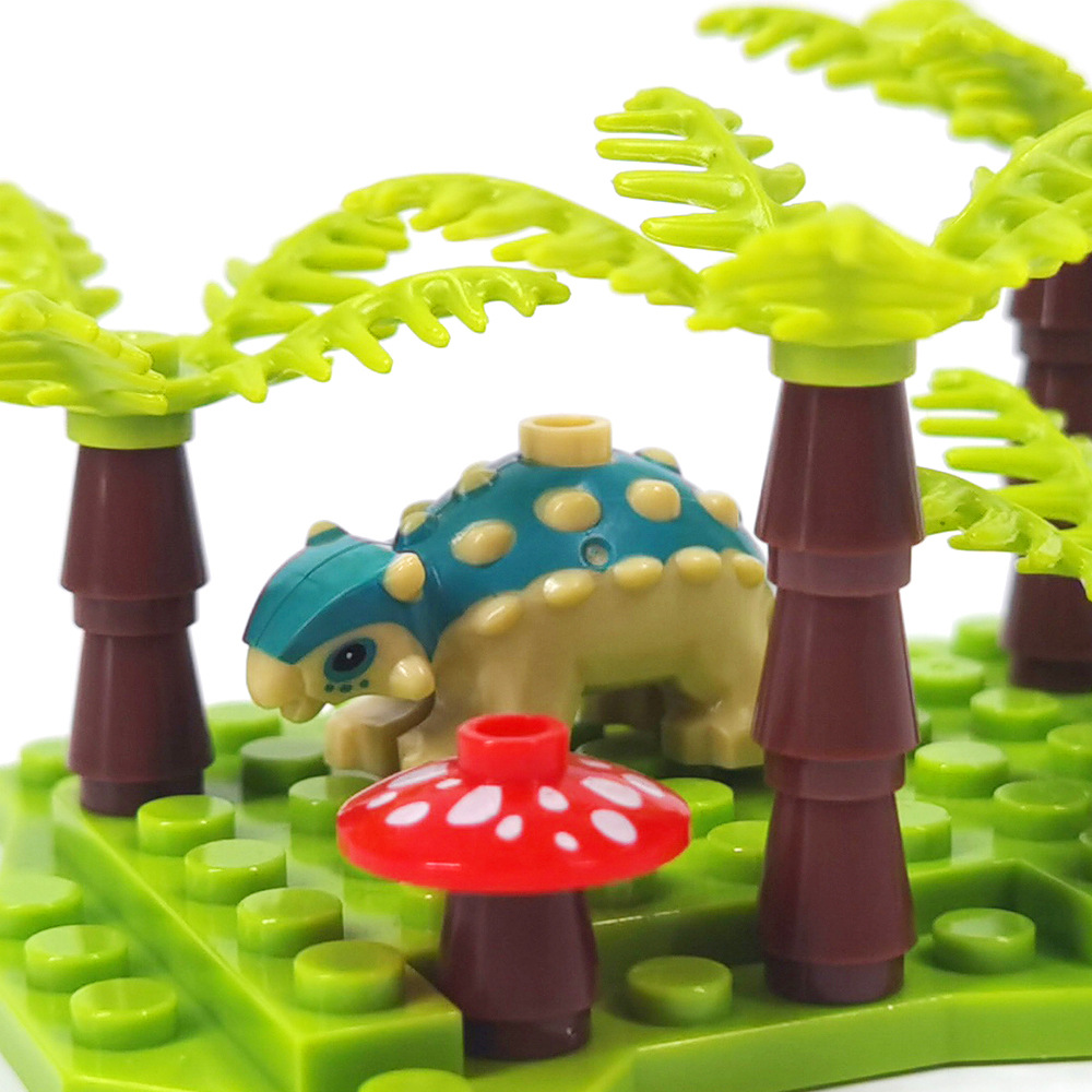 MOCベビーアンキロサウルス組み立てブロック動物園ペットブリ - Marine Zoo のレビューと価格