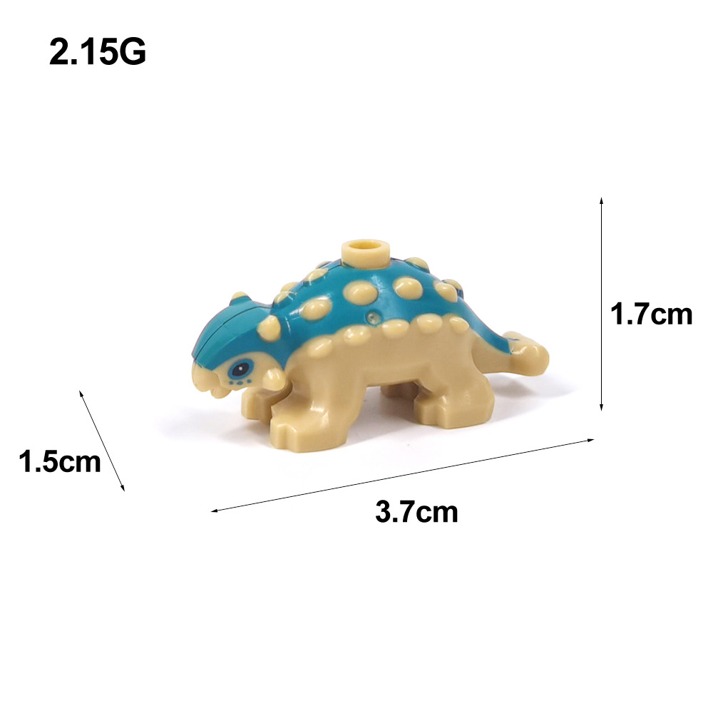 MOCベビーアンキロサウルス組み立てブロック動物園ペットブリ - Marine Zoo のレビューと価格