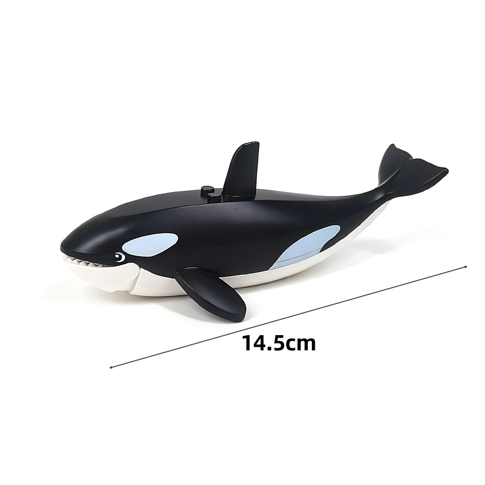 MOC シティ動物ビルディングブロック海洋動物シャチフィギュ - Marine Zoo のレビューと価格