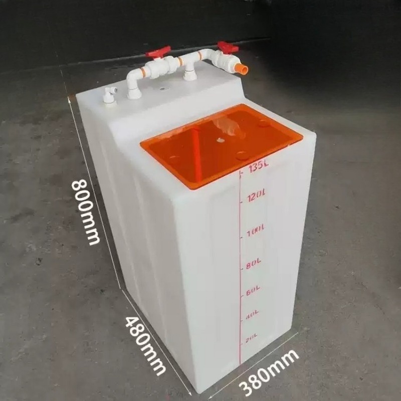 アクリルカバー付き厚型塩水混合バケツ、海水水槽用給水タンク（ - Aquarium Marine Salt のレビューと価格