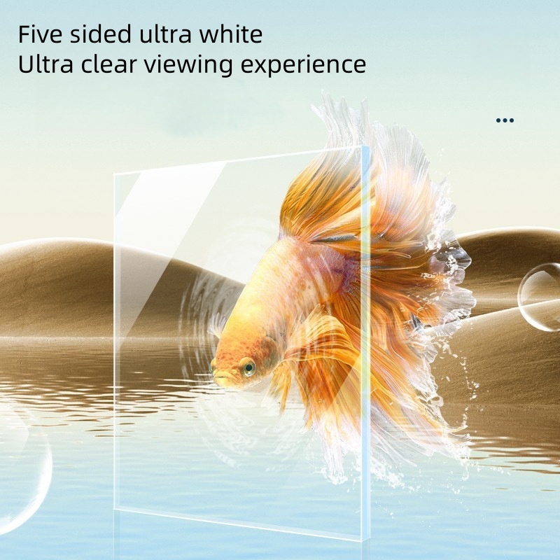 超透明ガラス製高級ミニ海水魚水槽、リビングルーム用、超静音設 - Aquarium Marine Salt のレビューと価格