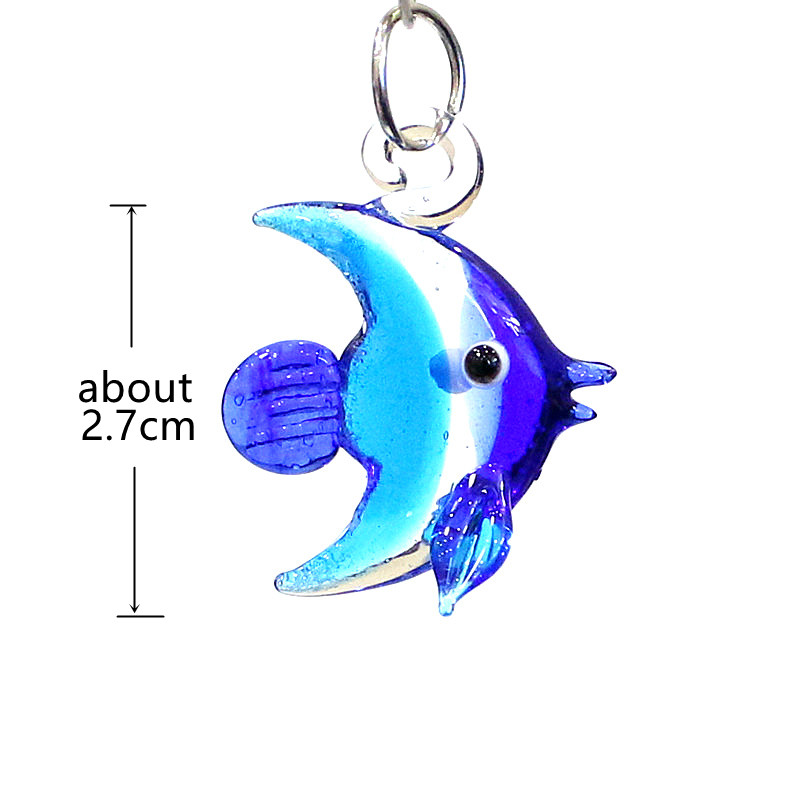 2ピース入りミニチュアの海洋动物の小像ペンダントかわいいガラ - Marine Aquarium & Regional Centre のレビューと価格