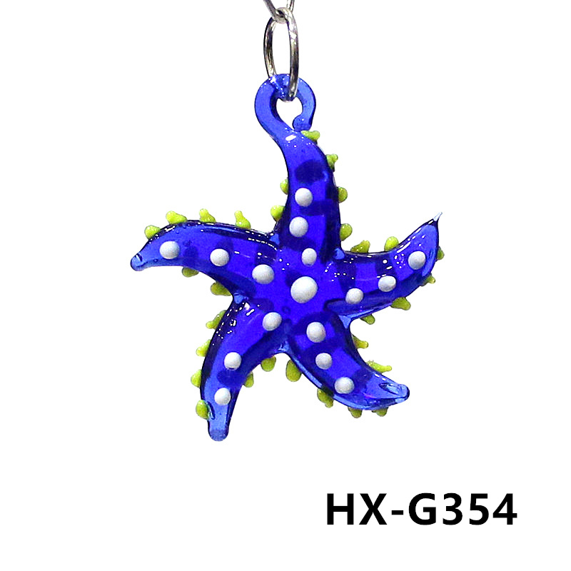 かわいい海洋動物海星魅力マイクロガラス海星ペンダント装飾品d - Aquarium Marine のレビューと価格
